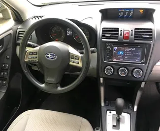 Subaru Forester 2016 disponibile per il noleggio a Tbilisi, con limite di chilometraggio di illimitato.