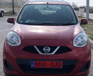 Noleggio auto Nissan Micra 2015 a Cipro, con carburante Benzina e 79 cavalli di potenza ➤ A partire da 24 EUR al giorno.