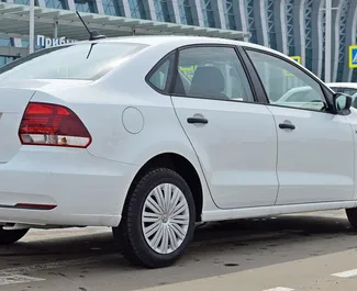 Noleggio auto Volkswagen Polo Sedan #1798 Automatico all'aeroporto di Simferopol, dotata di motore 1,6L ➤ Da Vyacheslav in Crimea.