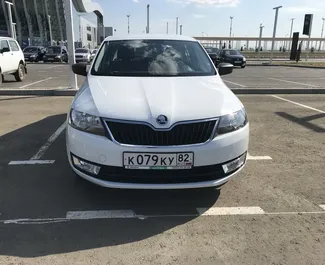 Noleggio auto Skoda Rapid 2018 in Crimea, con carburante Benzina e 110 cavalli di potenza ➤ A partire da 2090 RUB al giorno.