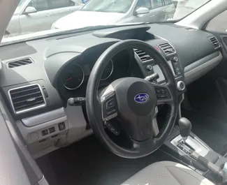 Subaru Forester 2016 disponibile per il noleggio a Tbilisi, con limite di chilometraggio di illimitato.