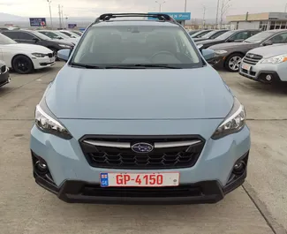 Vista frontale di un noleggio Subaru Crosstrek a Tbilisi, Georgia ✓ Auto #2005. ✓ Cambio Automatico TM ✓ 4 recensioni.