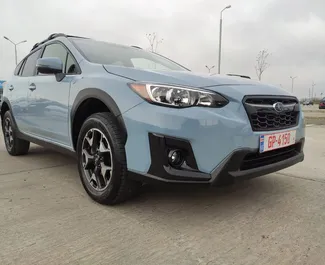 Interni di Subaru Crosstrek in affitto in Georgia. Un'ottima auto da 5 posti con cambio Automatico.