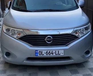 Vista frontale di un noleggio Nissan Quest a Kutaisi, Georgia ✓ Auto #2257. ✓ Cambio Automatico TM ✓ 0 recensioni.