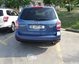 Subaru Forester 2016 disponibile per il noleggio a Tbilisi, con limite di chilometraggio di illimitato.