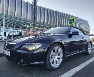 Vista frontale di un noleggio BMW 630i a Simferopol, Crimea ✓ Auto #3071. ✓ Cambio Automatico TM ✓ 0 recensioni.
