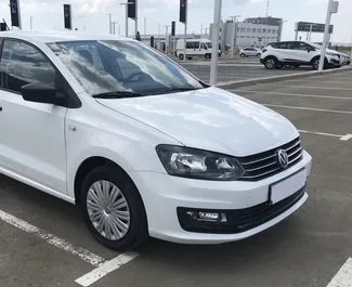 Noleggio auto Volkswagen Polo Sedan #1820 Automatico all'aeroporto di Simferopol, dotata di motore 1,6L ➤ Da Artem in Crimea.