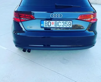 Audi A3 2015 disponibile per il noleggio a Rafailovici, con limite di chilometraggio di illimitato.