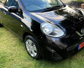 Noleggio auto Nissan March 2018 a Cipro, con carburante Benzina e 106 cavalli di potenza ➤ A partire da 19 EUR al giorno.