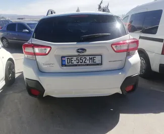 Subaru Crosstrek 2018 disponibile per il noleggio a Tbilisi, con limite di chilometraggio di illimitato.
