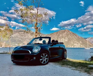 Noleggio Mini Cooper S. Auto Comfort, Premium, Cabrio per il noleggio in Montenegro ✓ Cauzione di Deposito di 200 EUR ✓ Opzioni assicurative RCT, CDW, SCDW, Furto, All'estero.