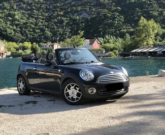 Noleggio Mini Cooper Cabrio. Auto Comfort, Premium, Cabrio per il noleggio in Montenegro ✓ Cauzione di Deposito di 200 EUR ✓ Opzioni assicurative RCT, CDW, SCDW, Furto, All'estero.