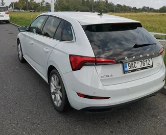 Noleggio auto Skoda Scala 2022 in Cechia, con carburante Benzina e 110 cavalli di potenza ➤ A partire da 33 EUR al giorno.