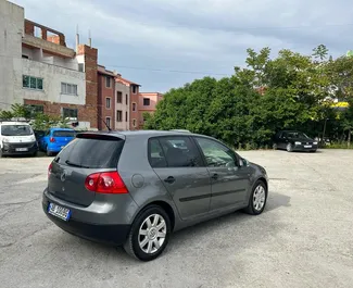 Noleggio auto Volkswagen Golf 5 2007 in Albania, con carburante Diesel e 90 cavalli di potenza ➤ A partire da 26 EUR al giorno.