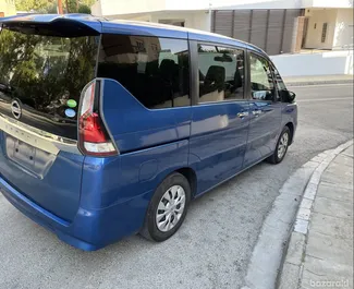 Noleggio Nissan Serena. Auto Comfort, Monovolume per il noleggio a Cipro ✓ Cauzione di Senza deposito ✓ Opzioni assicurative RCT, CDW, Giovane.