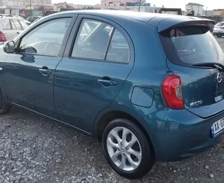 Noleggio auto Nissan Micra 2015 in Albania, con carburante Benzina e 98 cavalli di potenza ➤ A partire da 20 EUR al giorno.