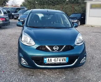 Noleggio auto Nissan Micra 2015 in Albania, con carburante Benzina e 98 cavalli di potenza ➤ A partire da 25 EUR al giorno.