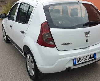 Noleggio auto Dacia Sandero 2014 in Albania, con carburante Diesel e 88 cavalli di potenza ➤ A partire da 30 EUR al giorno.