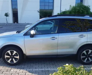 Subaru Forester 2017 disponibile per il noleggio a Tbilisi, con limite di chilometraggio di illimitato.