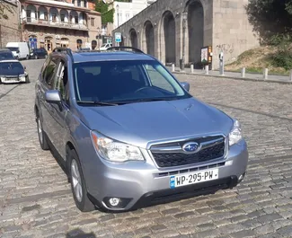 Noleggio Subaru Forester. Auto Comfort, SUV, Crossover per il noleggio in Georgia ✓ Cauzione di Senza deposito ✓ Opzioni assicurative RCT, CDW, SCDW, Passeggeri, Furto.