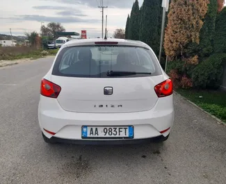 Noleggio SEAT Ibiza. Auto Economica, Comfort per il noleggio in Albania ✓ Cauzione di Deposito di 100 EUR ✓ Opzioni assicurative RCT, CDW, SCDW, FDW, Furto.