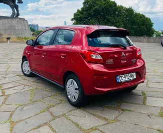 Noleggio auto Mitsubishi Mirage 2019 in Georgia, con carburante Benzina e 60 cavalli di potenza ➤ A partire da 72 GEL al giorno.