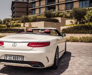 Noleggio auto Mercedes-Benz S500 Cabrio #4954 Automatico a Dubai, dotata di motore 4,7L ➤ Da Sheshan negli Emirati Arabi Uniti.