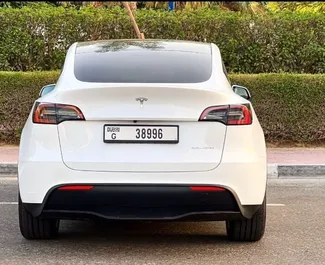 Motore Elettrica da L di Tesla Model Y – Long Range 2023 per il noleggio a Dubai.