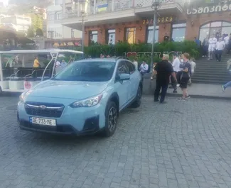 Vista frontale di un noleggio Subaru Crosstrek a Tbilisi, Georgia ✓ Auto #6261. ✓ Cambio Automatico TM ✓ 1 recensioni.