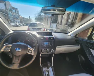 Noleggio Subaru Forester. Auto Comfort, SUV, Crossover per il noleggio in Georgia ✓ Cauzione di Senza deposito ✓ Opzioni assicurative RCT, FDW, Passeggeri, Furto, Senza deposito.