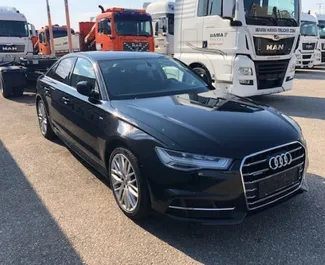 Vista frontale di un noleggio Audi A6 a Belgrado, Serbia ✓ Auto #2552. ✓ Cambio Automatico TM ✓ 0 recensioni.