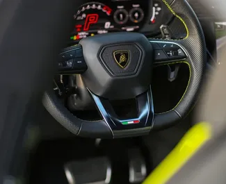 Noleggio Lamborghini Urus. Auto Premium, Lusso, Crossover per il noleggio negli Emirati Arabi Uniti ✓ Cauzione di Deposito di 5000 AED ✓ Opzioni assicurative RCT.