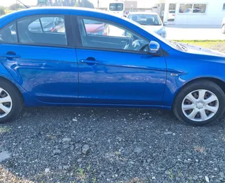 Noleggio auto Mitsubishi Lancer 2018 a Cipro, con carburante Benzina e 115 cavalli di potenza ➤ A partire da 27 EUR al giorno.