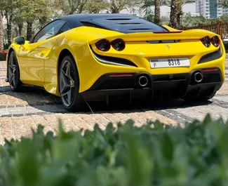 Motore Benzina da 4,0L di Ferrari F8 2022 per il noleggio a Dubai.