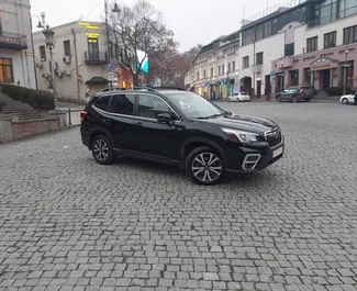 Subaru Forester Limited 2021 disponibile per il noleggio a Tbilisi, con limite di chilometraggio di illimitato.