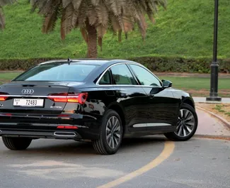 Noleggio auto Audi A6 2023 negli Emirati Arabi Uniti, con carburante Benzina e 255 cavalli di potenza ➤ A partire da 350 AED al giorno.