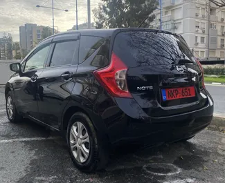 Noleggio auto Nissan Note 2017 a Cipro, con carburante Benzina e 88 cavalli di potenza ➤ A partire da 20 EUR al giorno.