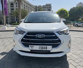 Noleggio auto JAC S3+ 2023 negli Emirati Arabi Uniti, con carburante Benzina e 154 cavalli di potenza ➤ A partire da 80 AED al giorno.