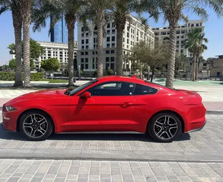 Noleggio auto Ford Mustang Coupe 2022 negli Emirati Arabi Uniti, con carburante Benzina e 310 cavalli di potenza ➤ A partire da 300 AED al giorno.