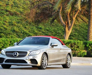 Noleggio auto Mercedes-Benz C300 Cabrio #6642 Automatico a Dubai, dotata di motore 2,0L ➤ Da Akil negli Emirati Arabi Uniti.