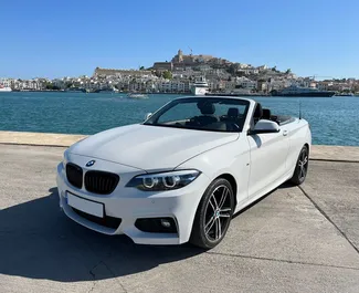 Noleggio auto BMW 218i Cabrio 2020 in Spagna, con carburante Benzina e 150 cavalli di potenza ➤ A partire da 110 EUR al giorno.