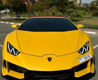 Noleggio auto Lamborghini Huracan Evo Cabrio #6802 Automatico a Dubai, dotata di motore 5,2L ➤ Da Abbas negli Emirati Arabi Uniti.