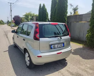 Noleggio auto Nissan Note 2010 in Albania, con carburante Benzina e 63 cavalli di potenza ➤ A partire da 22 EUR al giorno.