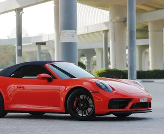 Noleggio auto Porsche 911 Carrera GTS 2023 negli Emirati Arabi Uniti, con carburante Benzina e 480 cavalli di potenza ➤ A partire da 1800 AED al giorno.