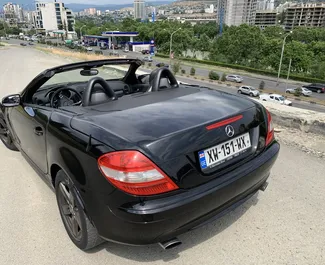 Noleggio auto Mercedes-Benz SLK Cabrio 2004 in Georgia, con carburante Benzina e 163 cavalli di potenza ➤ A partire da 150 GEL al giorno.