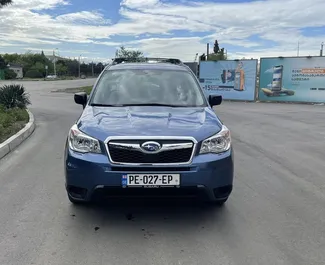 Subaru Forester 2014 disponibile per il noleggio a Tbilisi, con limite di chilometraggio di illimitato.