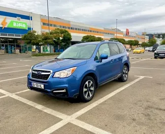 Subaru Forester 2016 disponibile per il noleggio a Tbilisi, con limite di chilometraggio di illimitato.