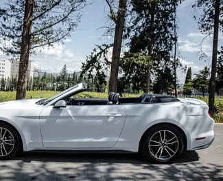 Noleggio auto Ford Mustang Cabrio 2018 in Georgia, con carburante Benzina e 310 cavalli di potenza ➤ A partire da 233 GEL al giorno.