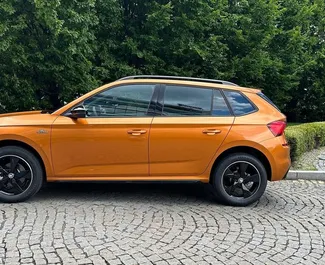 Noleggio auto Skoda Kamiq 2023 in Cechia, con carburante Benzina e 116 cavalli di potenza ➤ A partire da 44 EUR al giorno.