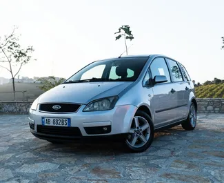 Vista frontale di un noleggio Ford C-Max a Durazzo, Albania ✓ Auto #8212. ✓ Cambio Automatico TM ✓ 0 recensioni.